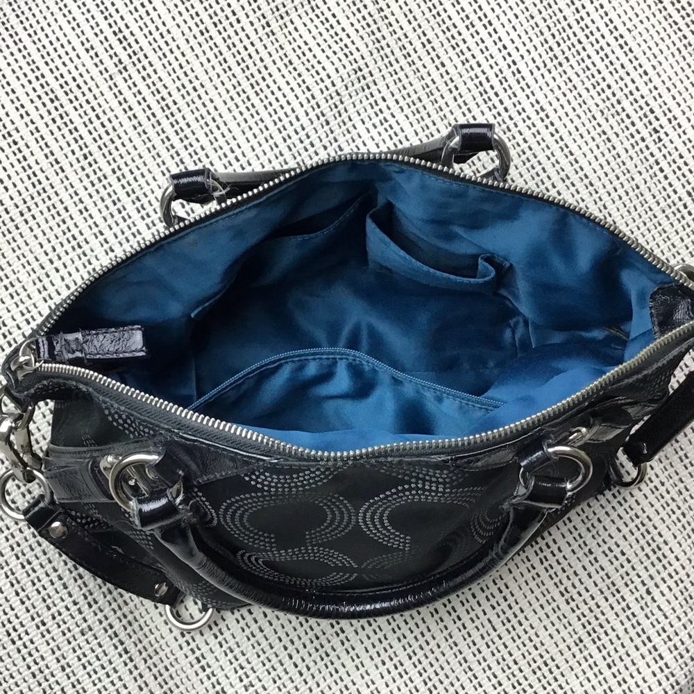 Coach jacquard handbag - Picture 8 of 8